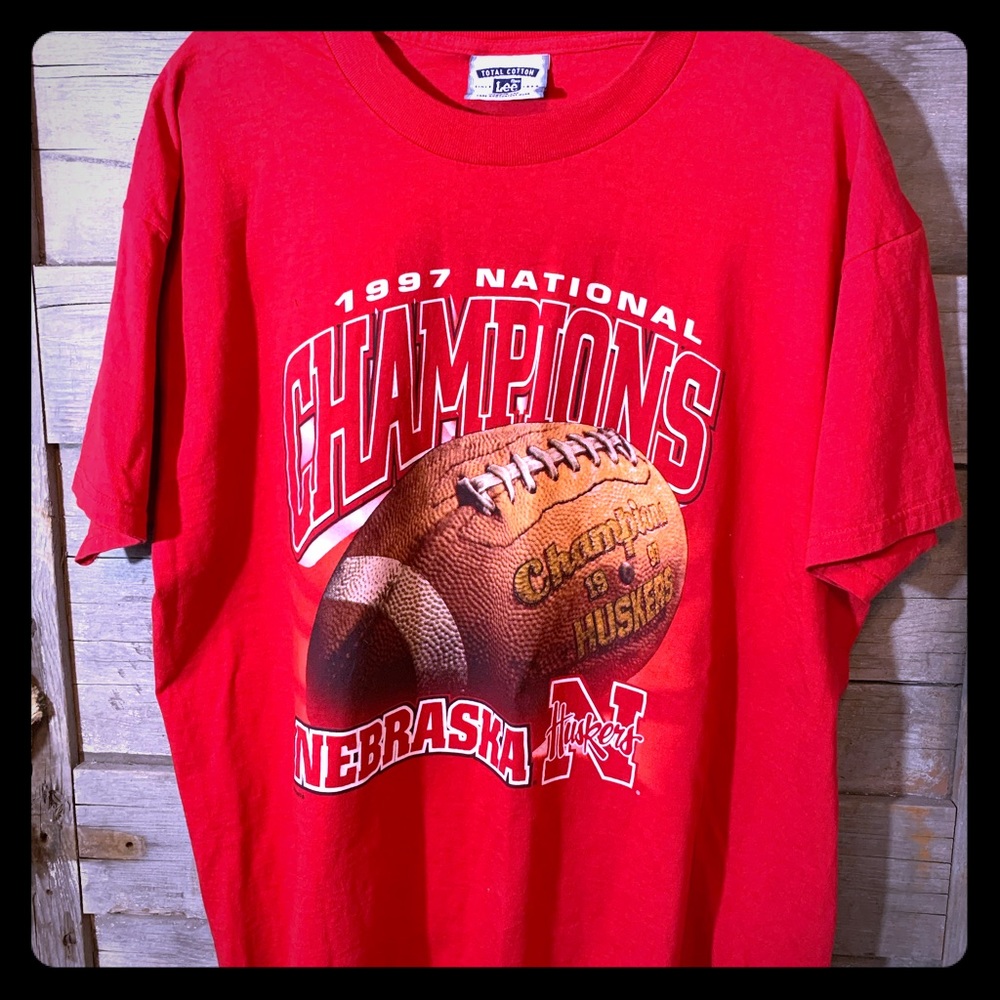 VTG 1997 Nebraska Huskers Football National Champs